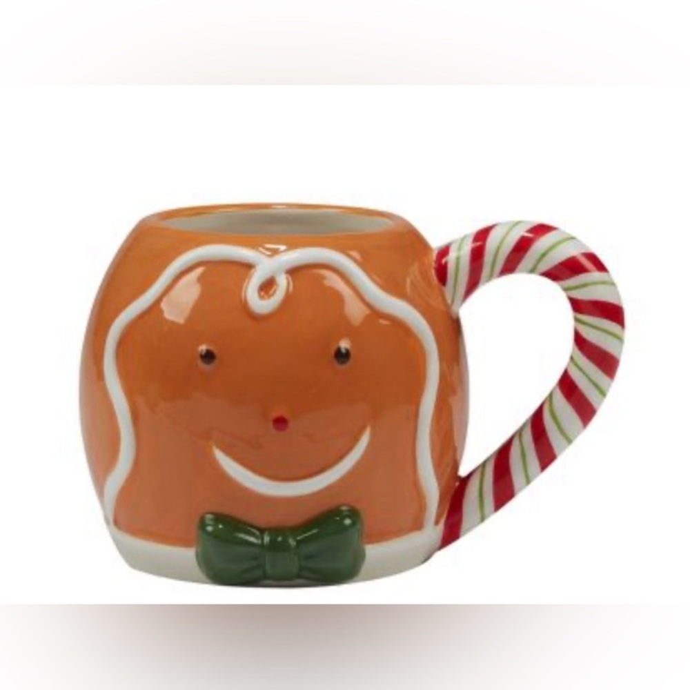 Holiday Magic 19oz Earthenware Gingerbread Mug.
